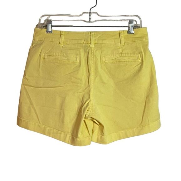 NWT! J. Crew yellow shorts. Size 6 - Picture 5 of 7